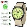 Oufania El Producto Nuevo Más Popular de Amazon Reloj de Cuarzo para Hombre y Mujer Resistente al Agua Digital Grande Calendario Simple Reloj Ligero y Delgado Correa de Nailon
