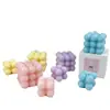 Nova Estética de Estilo de Vida Cor Macaron Estilo Ins Vela Bolha Vela Aromática Lembrança Decoração de Mesa