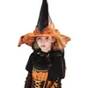 Fantasia de bruxa de Halloween para meninas, vestido de aniversário infantil, lindo vestido de princesa