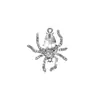 Moda y Magnífico Elegante Estilo Neutro Halloween Araña Joyería Accesorios Adecuado para Hombres y Mujeres Producción de Accesorios para Joyería DIY