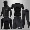 Shorts de basquete americanos transfronteiriços, calças justas, de alta elasticidade, secagem rápida, respiráveis, esportivos, fitness, corrida, calças comprimidas para homens