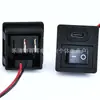 Enchufe de carga tipo C con interruptor basculante, componente dos en uno, cables pre-soldados, la longitud del cable se puede modificar con terminales