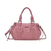 Bolso tote grande nuevo para mujer con un diseño único texturizado como piedra y arrugado, con múltiples bolsillos, adecuado para el trabajo diario y se puede llevar al hombro o cruzado.