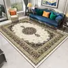 Tapete de Sala de Estar Retrô Americano Atacado Estilo Boêmio Luxo Leve Tapete de Quarto de Casa ao Lado da Cama Grande Área