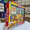 Conjunto de louças e pequenos eletrodomésticos de cozinha de simulação infantil caixa de presente casa de brincar brinquedo classe de treinamento instituição presente atacado