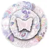 50 Pegatinas Artísticas Frescas y Lindas, Coloridas y Soñadoras, Estilo Girly, Creativas para Patinetas, Fundas de Teléfono y Refrigeradores