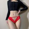 Nova Lace Roupa Interior Feminina Sexy Hot Hollow Respirável Confortável Sexy Pingente T- shirt das Mulheres 1866