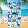 Toalla de Playa con Estampado de Stitch Lindo de Dibujos Animados y Anime, Toalla de Baño de Microfibra Secado Rápido Transfronteriza, Toalla de Playa Espesa