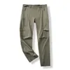 250826001Pantalones Casuales de Negocios para Hombre de Primavera y Otoño para Exteriores Moda Versátil Pantalones de Senderismo Dropshipping