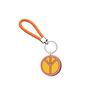 Llavero creativo de cuerda trenzada de Amazon Peace Series 2, con dibujos animados de AliExpress. Accesorios para llaveros de cuerda de cuero.