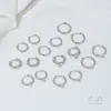 Aretes de Aro Sencillos de Lujo Chapados en Oro Real de 14 Quilates Aretes con Accesorios Colgantes Aretes Hechos a Mano DIY Materiales para Joyería