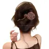 Pinza para el pelo grande segura y antideslizante para cabello grueso, accesorio para el pelo elegante y con estilo de pinza retorcida para mujer