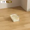 Cesta de Almacenamiento para Desorden de Cocina Organizador de Snacks y Juguetes Caja de Almacenamiento para el Hogar Cesta de Almacenamiento de Escritorio para Dormitorio de Estudiantes