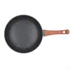 Frigideira Antiaderente de Pedra Maifan, Frigideira Plana, Frigideira de Alumínio, Panela para Bife, Atacado do Fabricante, Adequada para Fogões de Indução