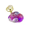 Colgante acrílico relleno de aceite con arena movediza, nube de sirena, llavero lindo, accesorio para mochila de estudiante, pequeño regalo exquisito