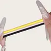 Corda Trançada Redonda de Poliéster Colorido de 5,5 mm com 32 Fios, Camada Única, Não Elástica, para DIY, Cadarços Redondos Ins Tendência Dopamina