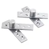Bisagra Gruesa de Acero Inoxidable de 360 Grados para Puertas de Madera, Bisagra de Puerta Invisible, Bisagra Superior e Inferior, Bisagra Oculta
