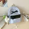 Diseño delicado de encaje, mochila linda para niñas, estilo suave de chica estilo coreano, perfecta para vacaciones, viajes con amigos y sesiones de fotos, creando un ambiente atmosférico