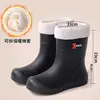 Botas Blancas Impermeables con Cordón para Mujer Primavera/Verano Botas de Lluvia Exquisitas Zapatos de Goma Antideslizantes para Viajes Urbanos Zapatos de Agua Banda Elástica para Mujer Botas de Agua