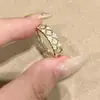 Nuevo Anillo Hueco con Estrella tipo Burst de Forma Diamante para Mujer, Diseño de Nicho, Lujo Ligero, Moda de Alta Gama, Anillo Abierto Ajustable