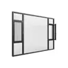 Puertas y Ventanas de Aluminio de Cinco Cámaras con Rotura de Puente Térmico Serie 112 para Decoración de Hogar de Hotel Sistema de Aislamiento Acústico para Balcones Ventanas de Aleación de Aluminio de Piso a Techo