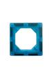 Traje de lámina magnética de ventana de color transfronterizo bloque magnético tubo juguetes educativos para la primera infancia de los niños bloque magnético venta al por mayor