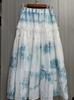Falda Tie-Dye de Dali, Yunnan, Falda para Foto de Vacaciones, Talla Única, Falda Tie-Dye de Guizhou, Venta al por Mayor