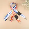 Cordão de Medalha Desenho Animado para Porta-Crachá de Identificação, Crachá de Exposição, Crachá de Trabalho com Etiqueta de Nome Impressa, Crachá Escolar, Cordão de Pescoço para Crachá
