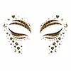 Adesivos para Olhos Estampa de Leopardo Transfronteiriços em Estoque Atacado à Prova d'Água Maquiagem para Palco e Festa Adesivos para Olhos Celebridade da Internet Adesivos Personalizados Feitos Sob Medida