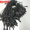 Cuerda de etiqueta cuerda de cera de algodón cuerda de poliéster para colgar grano cuerda para colgar cuerda universal para colgar etiquetas de ropa cuerda de bala para colgar etiquetas de ropa