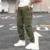 Nuevos pantalones de trabajo transfronterizos para hombre, nuevos pantalones largos de trabajo Amazon multibolsillo, pantalones jogger casuales de moda