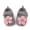 Zapatos de Princesa para Bebé de 0 a 1 Año de Primavera y Otoño Zapatos de Bebé con Flor de Lana en la Cabeza Banda para el Cabello Suela Suave Antideslizantes Zapatos para Niños Pequeños Total 2332