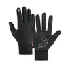 Luvas de Tela de Toque para Ciclismo Masculinas de Inverno Quentes para Exterior Carro Elétrico à Prova de Frio Veludo Luvas à Prova de Vento Impermeáveis