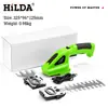 Hilda/Hilda Tijeras para Setos Eléctricas de Litio Podadora de Jardín Batería de Litio de Alta Potencia Podadora de Setos de Una Mano