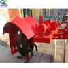 Máquina excavadora de zanjas de borde exterior de invernadero de plástico máquina excavadora de zanjas trasera de tractor máquina excavadora y abonadora de zanjas para cebolleta y jengibre