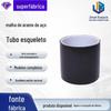 Fábrica Jinwei em estoque atacado hdpe abastecimento de água novo material ao ar livre pe tubo de plástico malha de arame esqueleto tubo composto