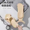 Pantuflas Plegables Portátiles para Viajes de Negocios Hombres y Mujeres Baño Ocio Eva Antideslizantes Hotel Viaje