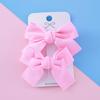 Clips de Cabelo Infantil Estilo Coreano Laço Feito à Mão Fofo Meninas Bonito Versátil Meninas Acessórios de Cabelo Outono e Inverno Joias Atacado