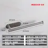 Portarrollos de Papel de Cocina Acero Inoxidable 304 Estante Colgante sin Taladro para Gabinete Estante para Papel Estante de Almacenamiento para Film Plástico Estante para Rollos