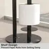 Suporte para Papel Higiênico Transfronteiriço Aço Inoxidável Montado de Chão Suporte para Papel Toalha Rack de Papel de Chão Rack de Armazenamento