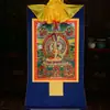 Buddha Yuanhui Thangka Pintura de Buda Grande Guarda-Chuva Branco Cobertura Buda Thangka Pintura de Pendurar Xizang Casa Impressão Estudo Murais Decorativos
