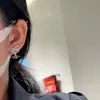 Nuevos Días de Perlas de la Emperatriz Viuda Plata Rosa Circonita Esfera Moño Planeta Tridimensional Aretes Collar