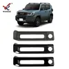 Adecuado para 26 modelos de Toyota Land Cruiser FJ, este es un embellecedor decorativo para el panel de instrumentos de la consola central y las rejillas de ventilación del aire acondicionado.