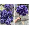 Fabricante de Flores Artificiales Moradas Soñadoras Arreglo Floral para Pasillo de Salón de Bodas Morado Fondo Decoración Floral Flores Artificiales al por Mayor