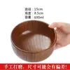 Tigela de Bambu arroz cozido louça pronta tigela oblíqua para adulto porta-canetas resistente a quedas casca verde retrô natural bacia para amassar churrasco