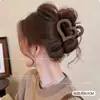 Presilha de Cabelo para Mulheres com Cabelo Fino, Tamanho Médio, Estilo de Luxo, Novo Modelo 2026, Grampo para Parte de Trás da Cabeça, Acessório de Cabelo Clip Tubarão