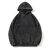 Sudadera con capucha pesada estilo retro americano lavado y desgastado de 350G, nueva sudadera con capucha versátil de moda de corte holgado, unisex