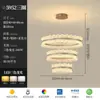 Lámpara de araña de cristal francesa de lujo ligero para sala de estar, floral francesa para comedor, dormitorio, habitación de princesa, lámpara de araña de diseñador de aluminio, otros