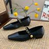 Zapatos Mary Jane Cómodos de Tacón Bajo Suave Suela Confortable Combinan con Todo Estilo Nuevo para Mujer Punta Cuadrada Pequeña Estilo Delicado Zapatos de Noche con Falda