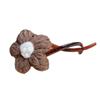 Horquilla de Flor de Hilo Trenzado Otoño e Invierno para Mujer 2026 Nuevo Estilo Pinza para el Cabello de Gama Alta para la Parte Posterior de la Cabeza Accesorio para el Cabello